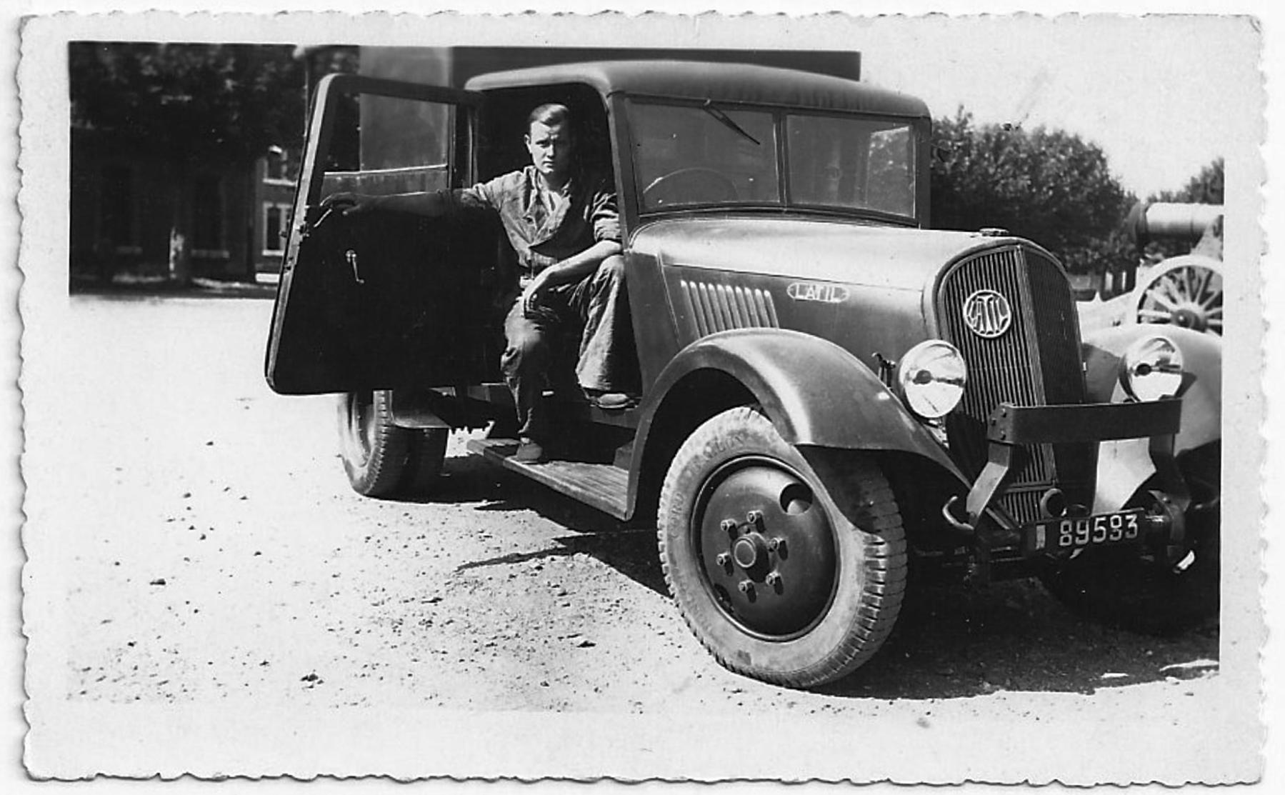 Ligne Maginot - 164° Régiment d'Artillerie de Position (164° RAP) - Camionnette Latil, vehicule de reconnaissance du 164° RAP