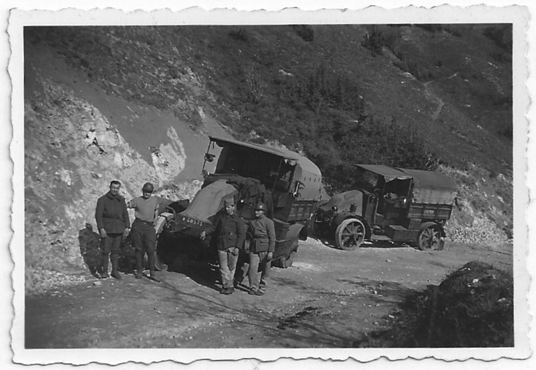 Ligne Maginot - 164° Régiment d'Artillerie de Position (164° RAP) - Transport de munitions vers le fort du Truc