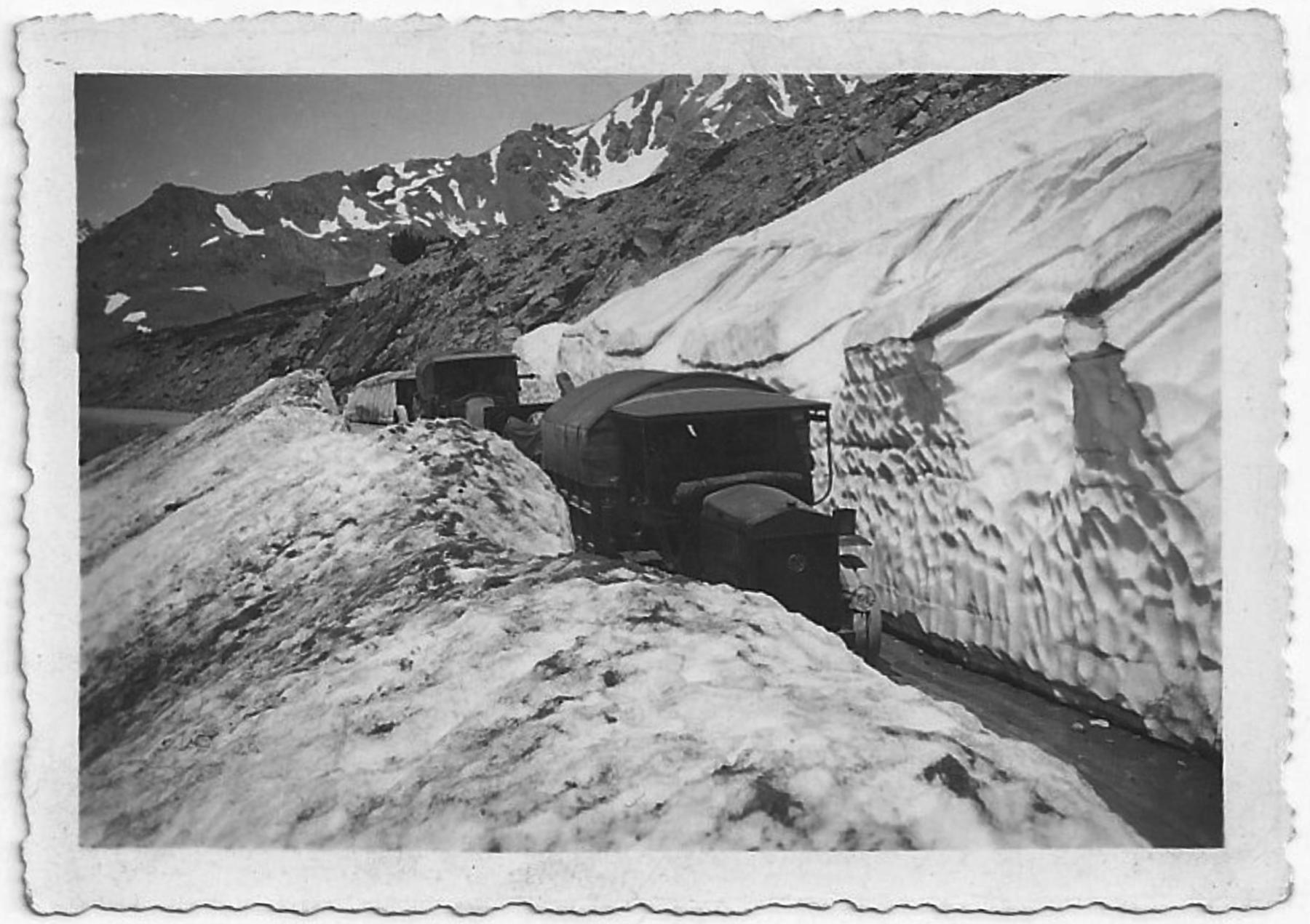 Ligne Maginot - 164° Régiment d'Artillerie de Position (164° RAP) - Col du Granon
Juillet 1937