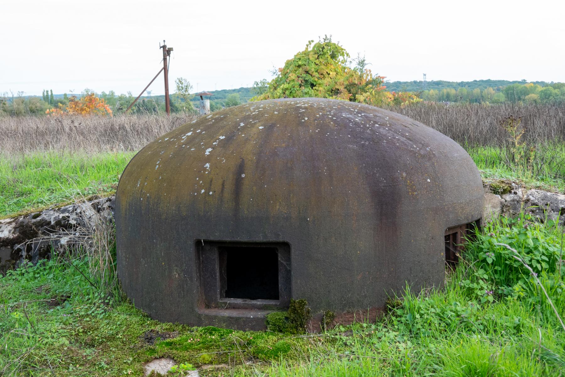 Ligne Maginot - COLMING - X33 - (Abri actif) - Cloche GFM Ouest