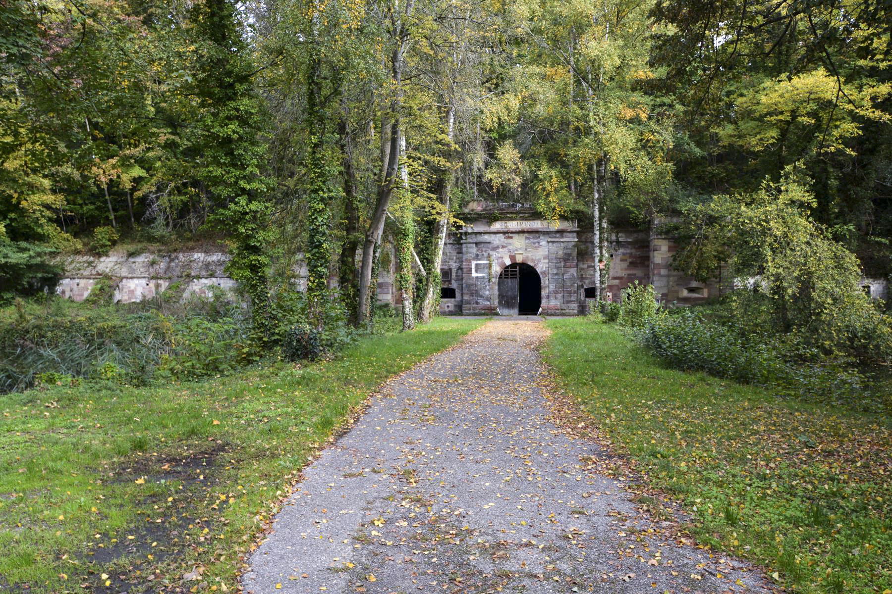 Ligne Maginot - FORT NEY - (Ouvrage d'infanterie) - L'entrée du fort
