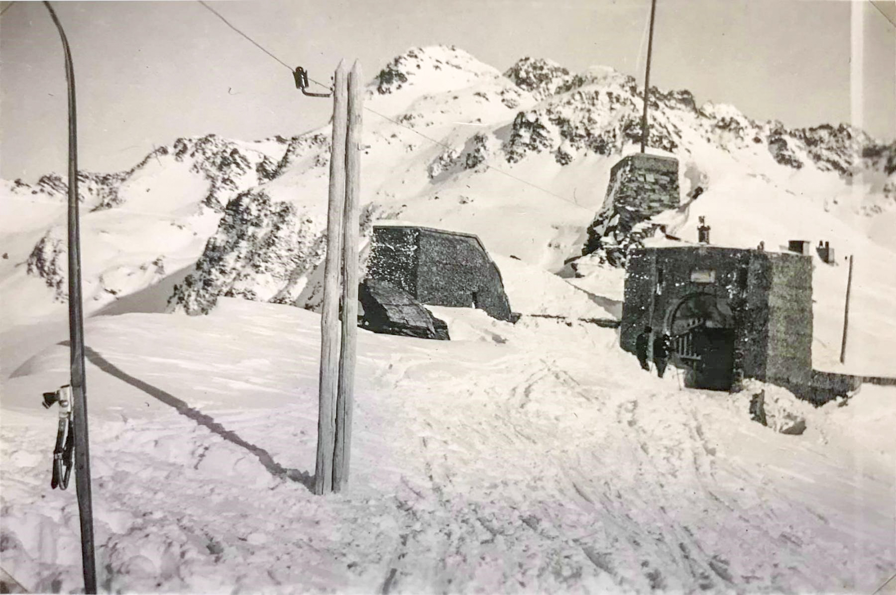 Ligne Maginot - REDOUTE RUINEE - (Ouvrage d'infanterie) - L'avant poste de la Redoute Ruinée en janvier 1938