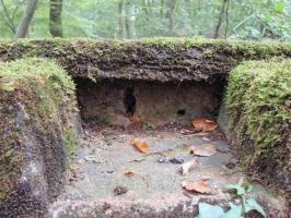 Ligne Maginot - 98M - (Chambre de coupure) - Dispositif de verrouillage de la trappe