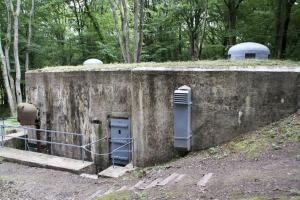 Ligne Maginot - HUBERBUSCH NORD  - C58 - (Casemate d'infanterie) - Façade de l'entrée