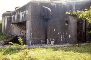 Ligne Maginot - BISTERBERG SUD III - C67 - (Casemate d'infanterie) - Façade arrière