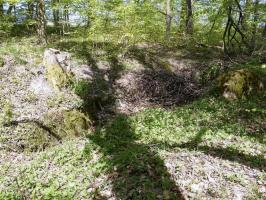 Ligne Maginot - BB21-E - GRESSES WALD - (PC) - Ce qui subsiste de la première alvéole