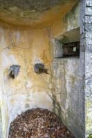 Ligne Maginot - AVANCEES DE LACROIX - (Poste GRM - Maison Forte) - L’interieur de la petite caponnière qui défend l’entrée