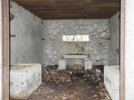 Ligne Maginot - AB32-D - LANDERT SUD - (Blockhaus pour canon) - La chambre de tir.