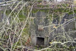 Ligne Maginot - BOIS DE KERFENT NORD 1 - (Blockhaus pour arme infanterie) - L'entrée du personnel
Le petit annexe est fermé avec des briques
