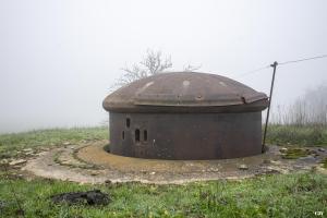 Ligne Maginot - COUME ANNEXE NORD - A30 - (Ouvrage d'infanterie) - La tourelle des mitrailleuses