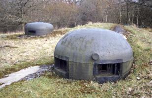 Ligne Maginot - BOUST - O13 - (Observatoire d'artillerie) - Cloches GFM et Obs VDP