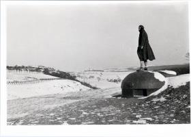 Ligne Maginot - BOUST - O13 - (Observatoire d'artillerie) - Vue vers les avants de la position depuis le dessus de l'observatoire