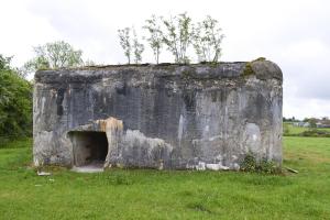 Ligne Maginot - LA GAILLARDISE - (Blockhaus lourd type STG / STG-FCR - Simple) - L'entrée du matériel