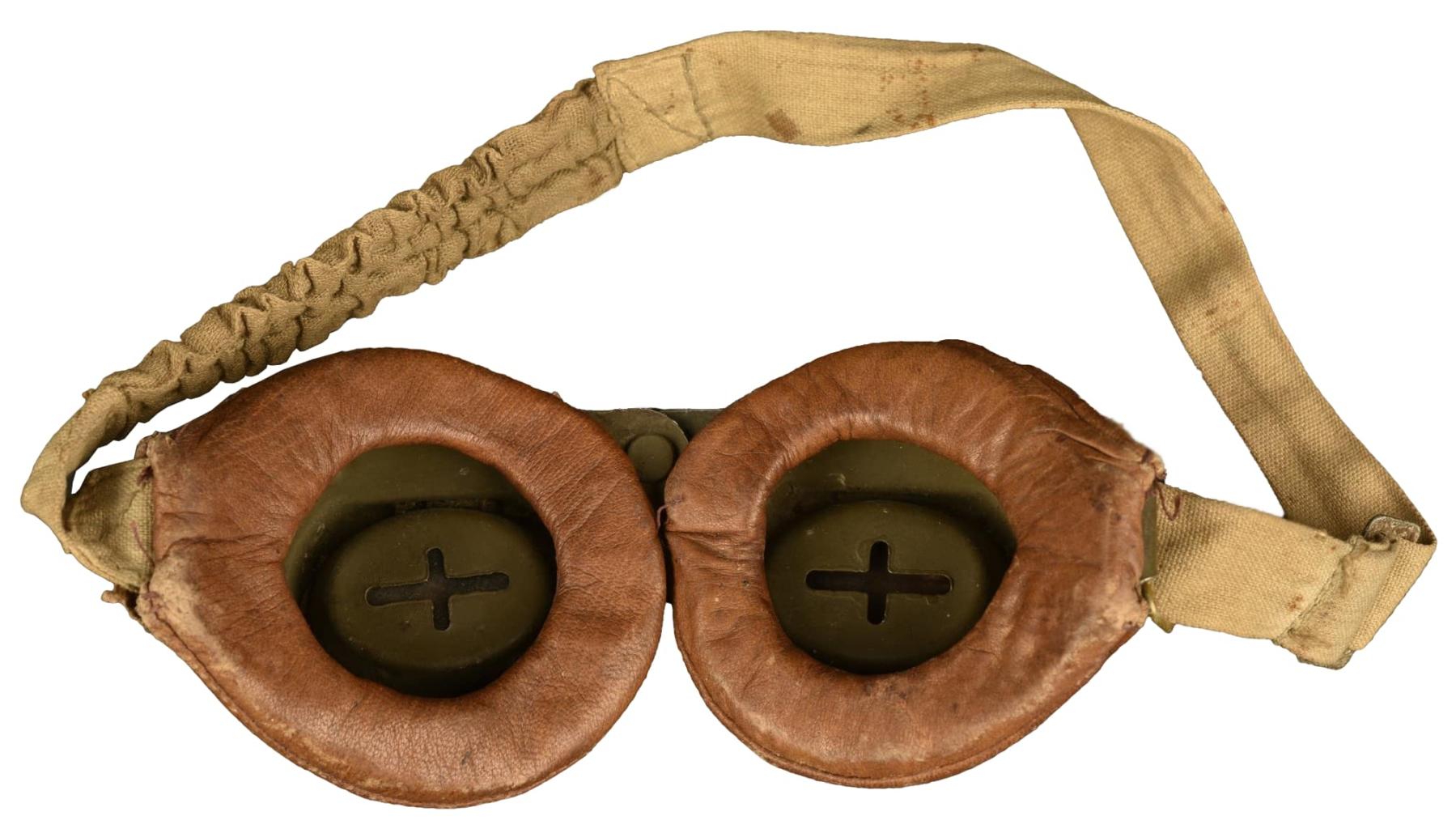 Ligne Maginot - Lunettes pour observateurs modèle 1939 Balland Luchaire (B-Lu) - La lunette vue coté visage