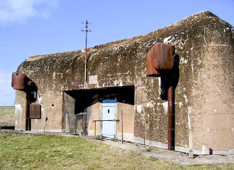 Ligne Maginot - GRAND LOT - C36 - (Casemate d'infanterie - Double) - Vue de l'entrée