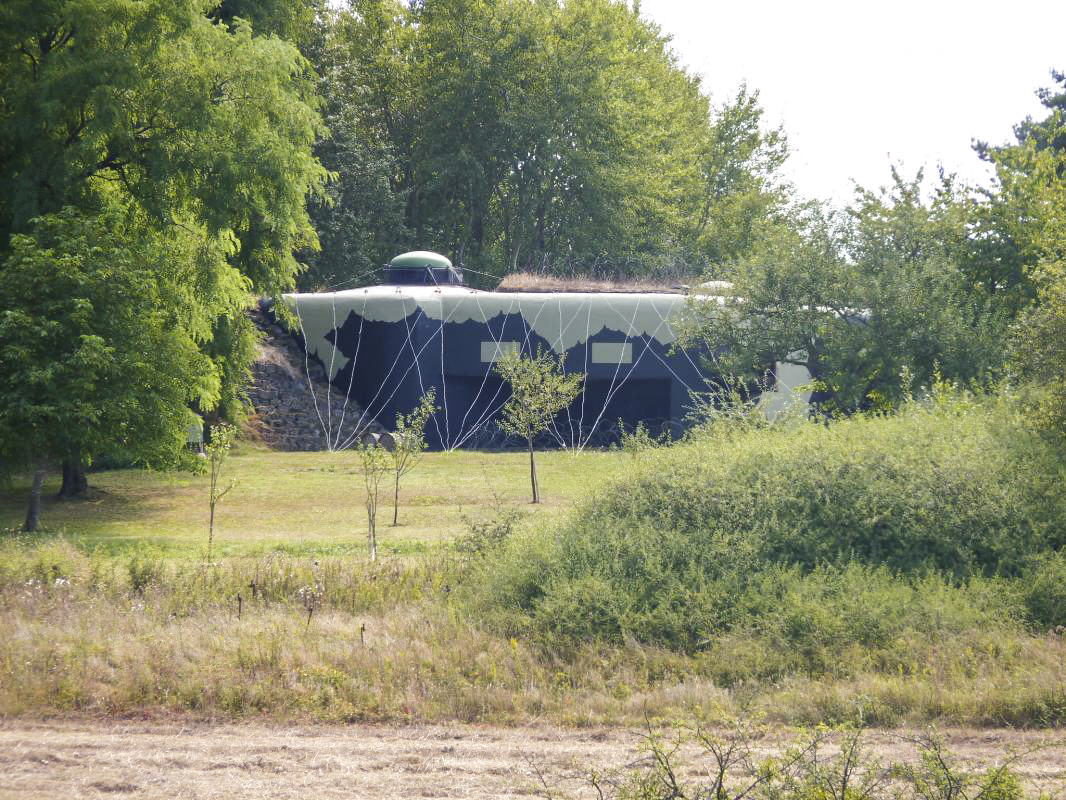 Ligne Maginot - EDLING NORD - C60 - (Casemate d'infanterie - Simple) - Vue éloignée 