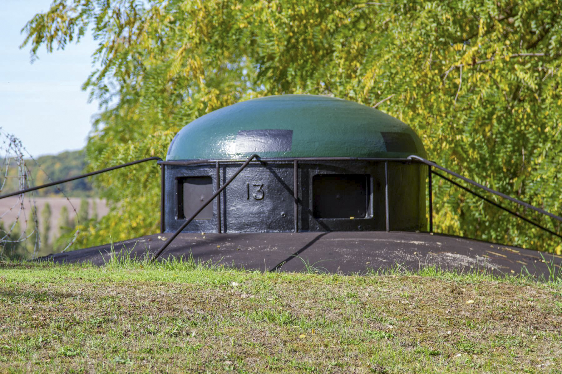 Ligne Maginot - EDLING NORD - C60 - (Casemate d'infanterie - Simple) - Cloche GFM de la casemate