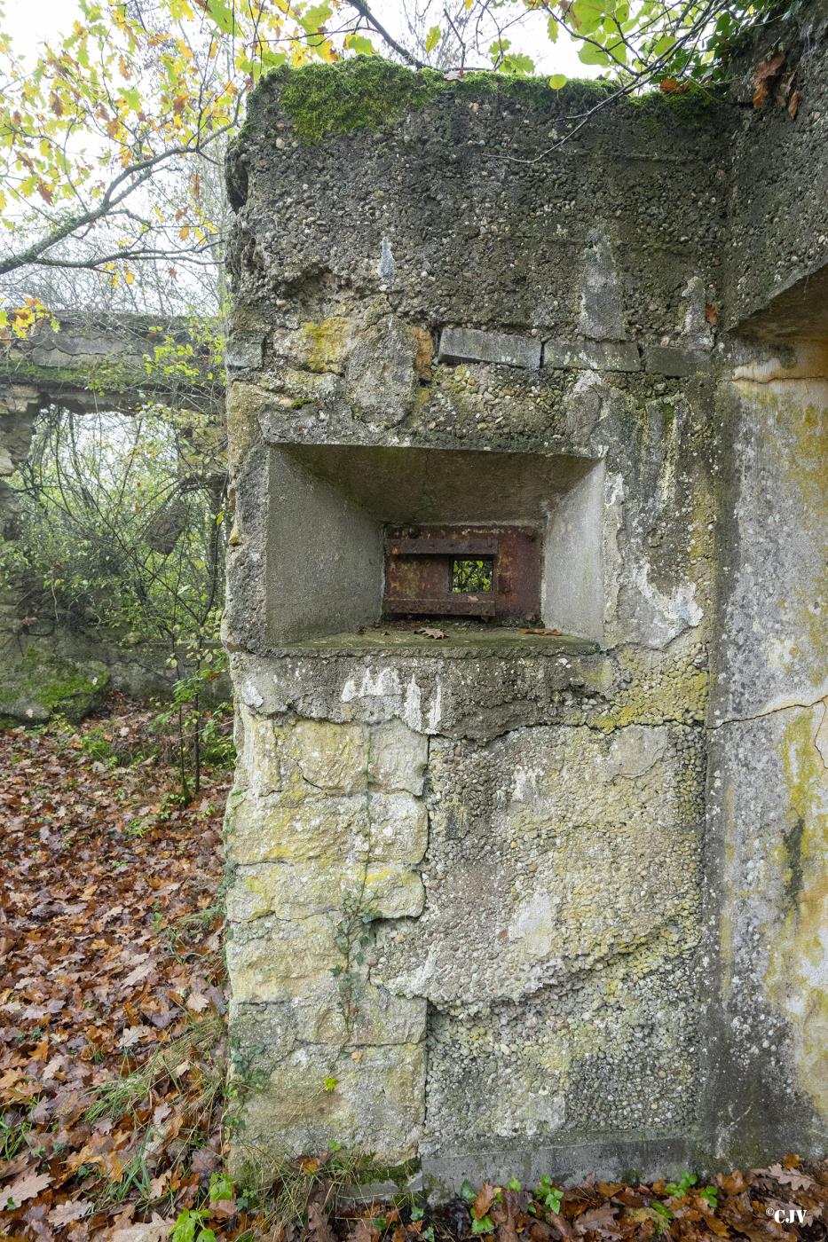 Ligne Maginot - AVANCEES DE LACROIX - (Poste GRM - Maison Forte) - La petite caponnière