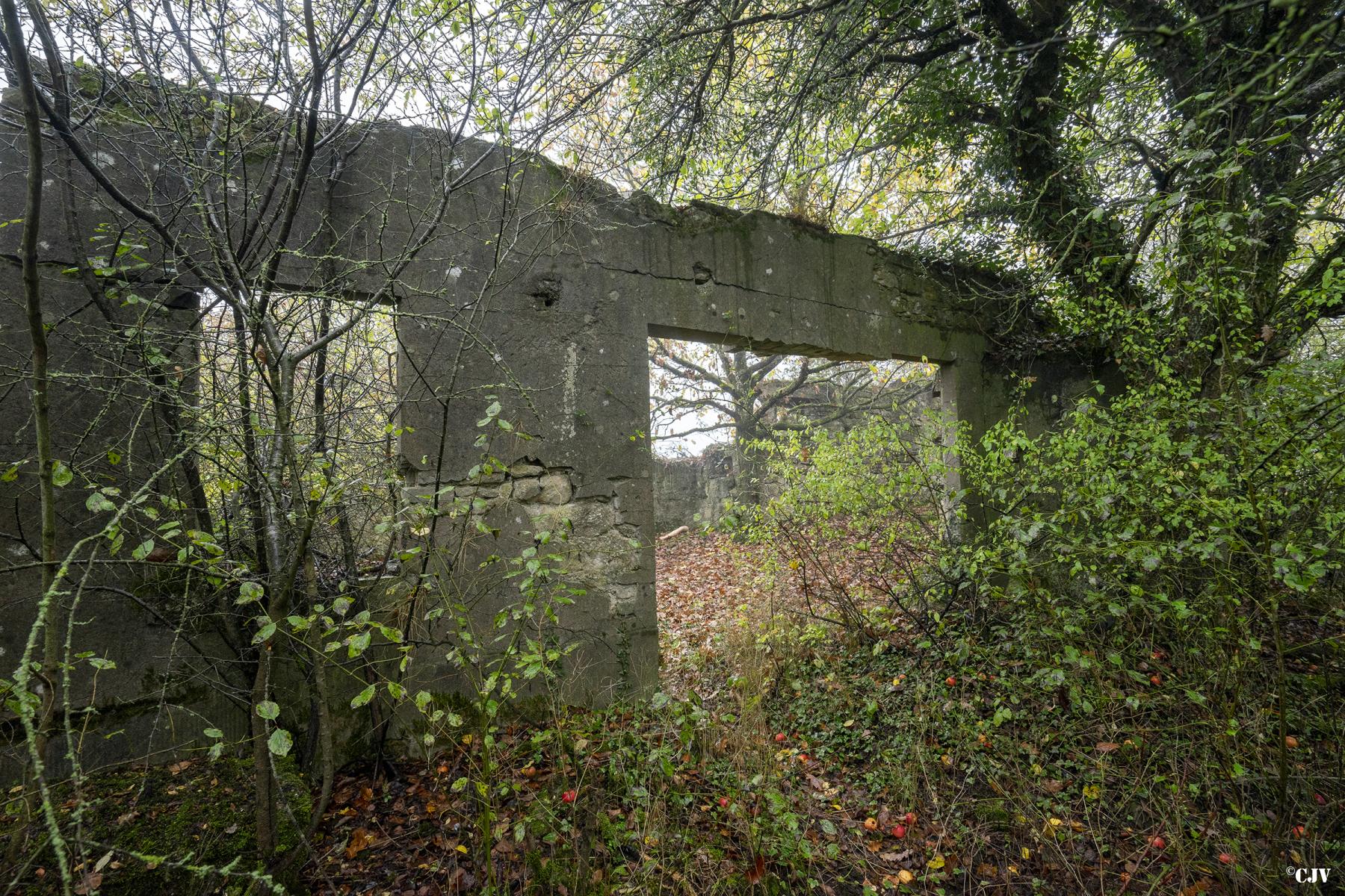 Ligne Maginot - AVANCEES DE LACROIX - (Poste GRM - Maison Forte) - Le casernement