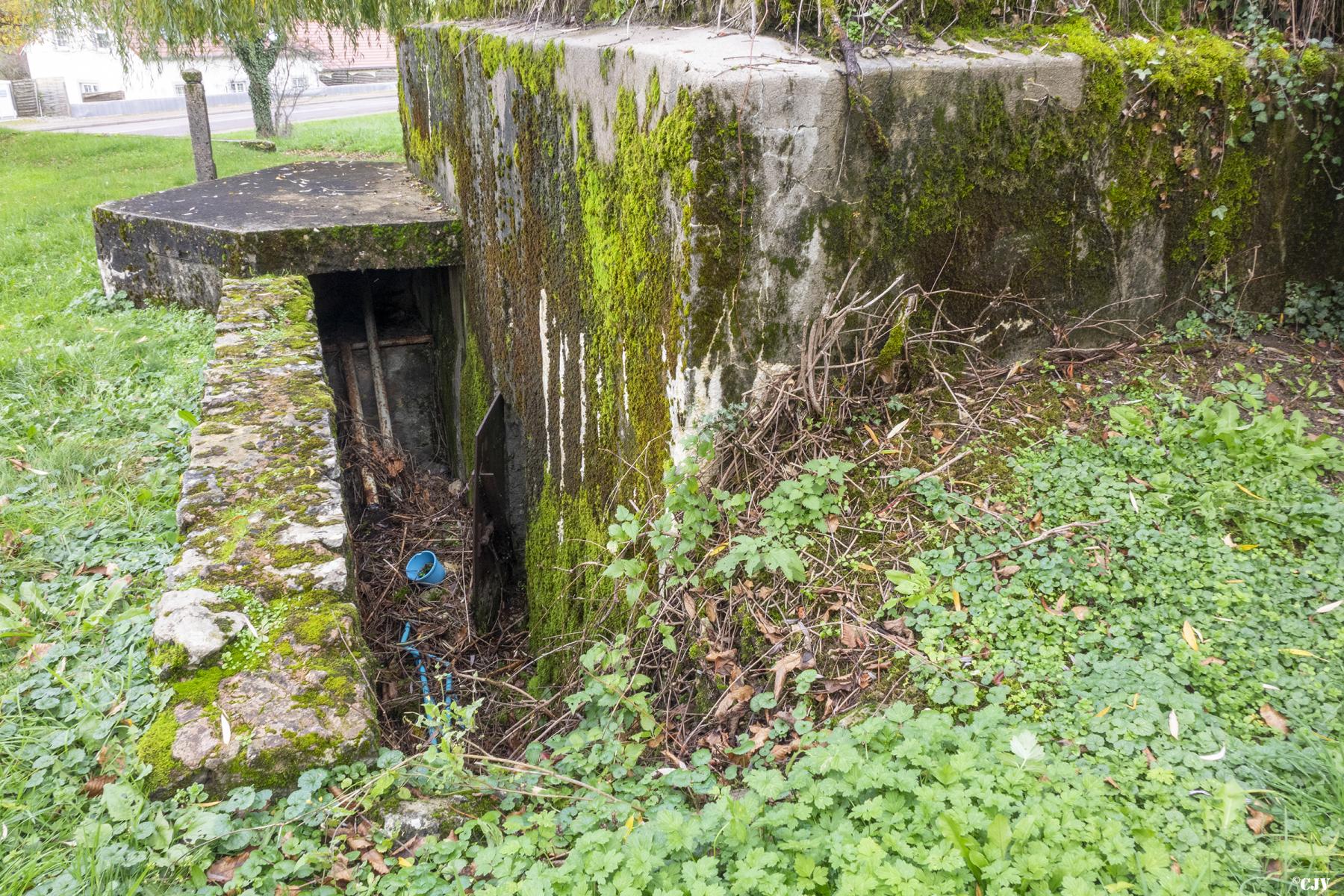 Ligne Maginot - ZIMMING NORD 1 - (Blockhaus pour arme infanterie) - Vers l'entrée