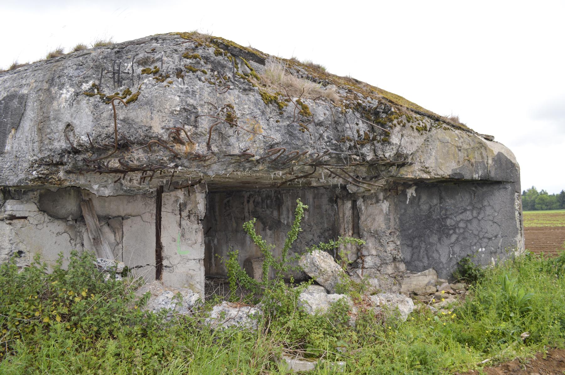 Ligne Maginot - B545 - SAINT WAAST LA VALLEE - (Blockhaus pour canon) - 