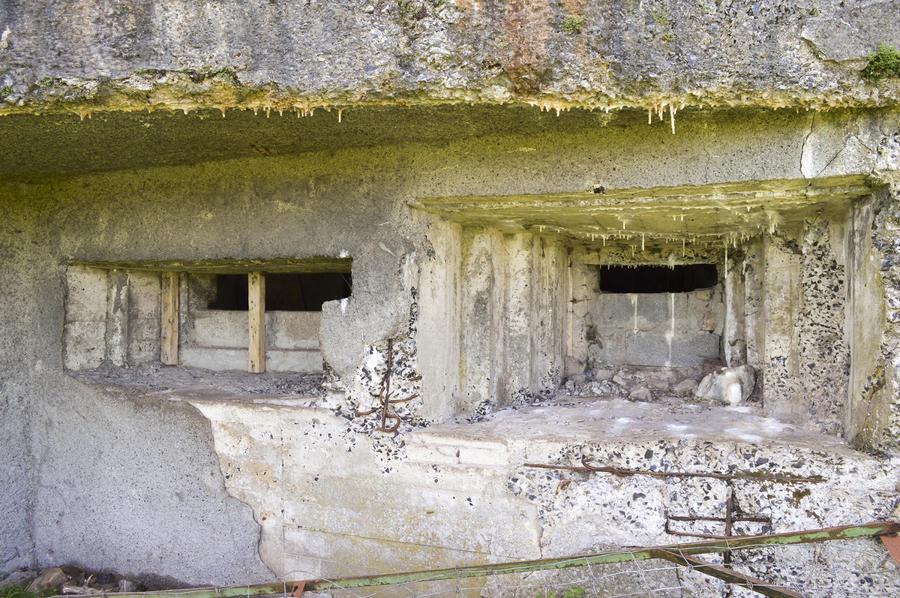 Ligne Maginot - A32 - EMERAUDE - (Blockhaus pour canon) - 