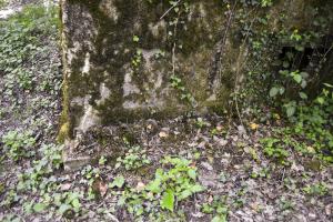 Ligne Maginot - CB277 - IDLINGEN - (Blockhaus pour arme infanterie) - Détail des barres d'attentes extérieures.
