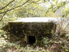 Ligne Maginot - BB29-C - SNCF - (Blockhaus pour arme infanterie) - L'arrière, l'entrée