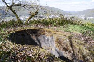 Ligne Maginot - ROCHE à FAUX - (Cuve pour arme d'infanterie) - Cuve pour arme d'infanterie