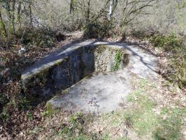 Ligne Maginot - ROCHE à FAUX - (Cuve pour arme d'infanterie) - 