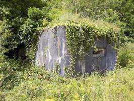 Ligne Maginot - BB59 - LES VANNELLES - (Blockhaus pour canon) - Faces frontale et gauche