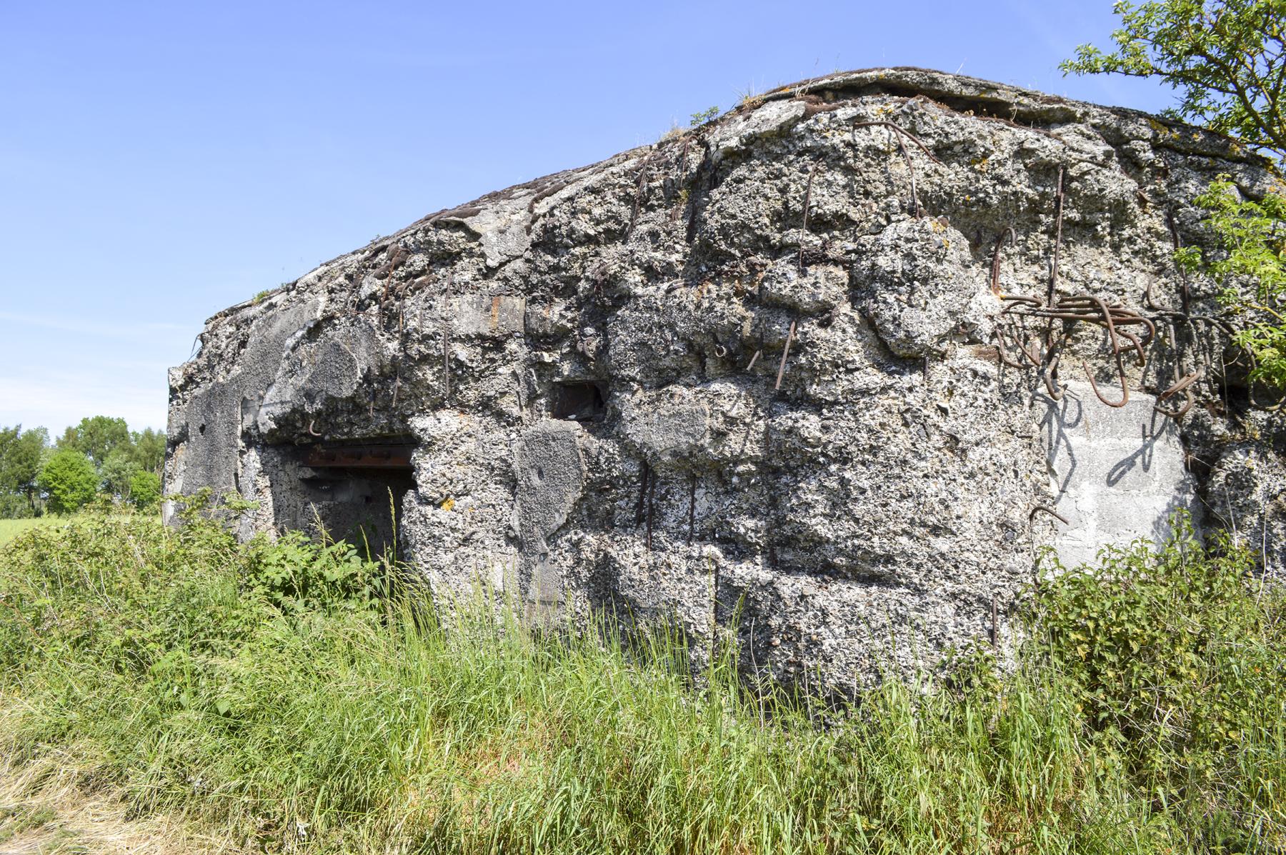 Ligne Maginot - B405 - SUD DE BRUILLE - (Blockhaus pour canon) - 