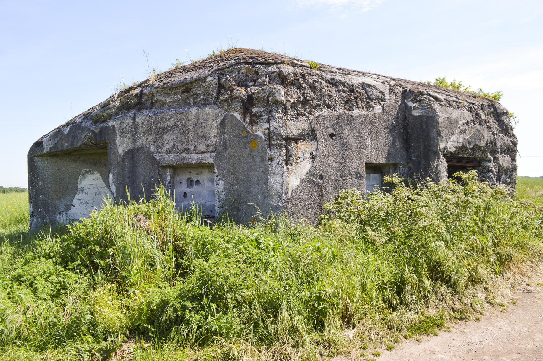 Ligne Maginot - B405 - SUD DE BRUILLE - (Blockhaus pour canon) - 