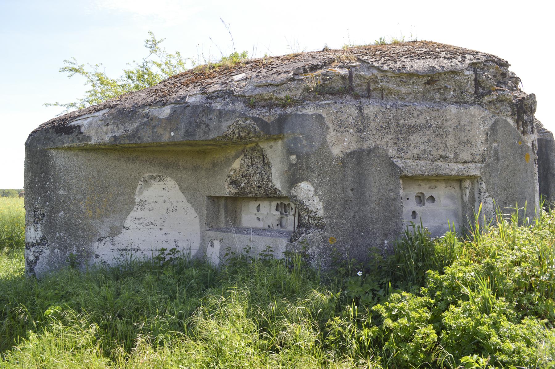 Ligne Maginot - B405 - SUD DE BRUILLE - (Blockhaus pour canon) - 