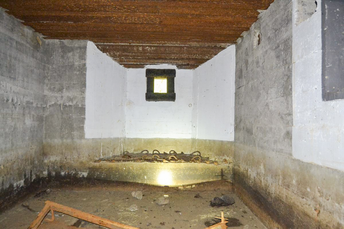 Ligne Maginot - CB277 - IDLINGEN - (Blockhaus pour arme infanterie) - Intérieur du blockhaus.