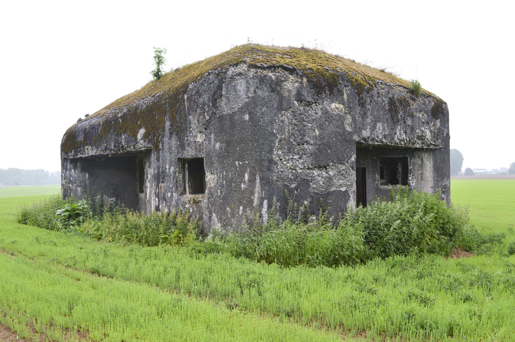 Ligne Maginot - B600 - BOIS DES ECOLIERS EST - (Blockhaus pour canon) - 