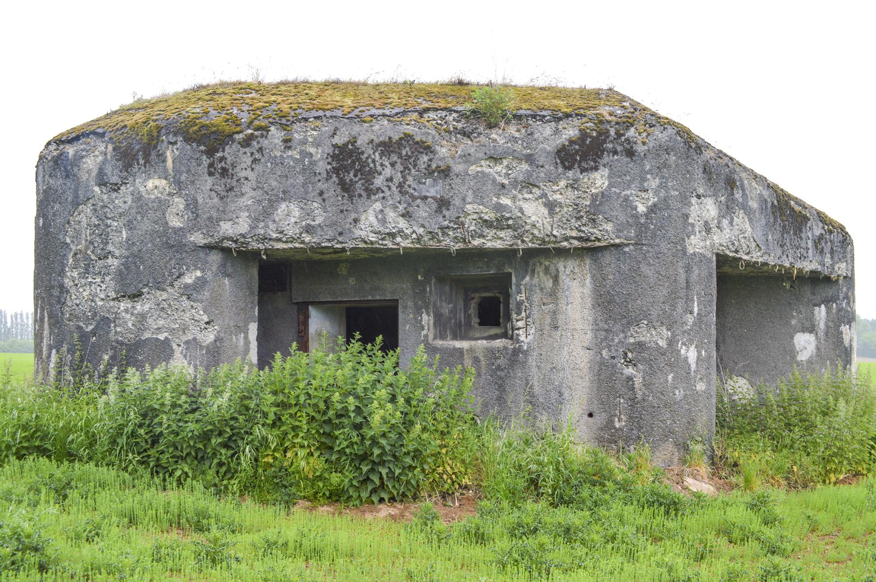 Ligne Maginot - B600 - BOIS DES ECOLIERS EST - (Blockhaus pour canon) - 