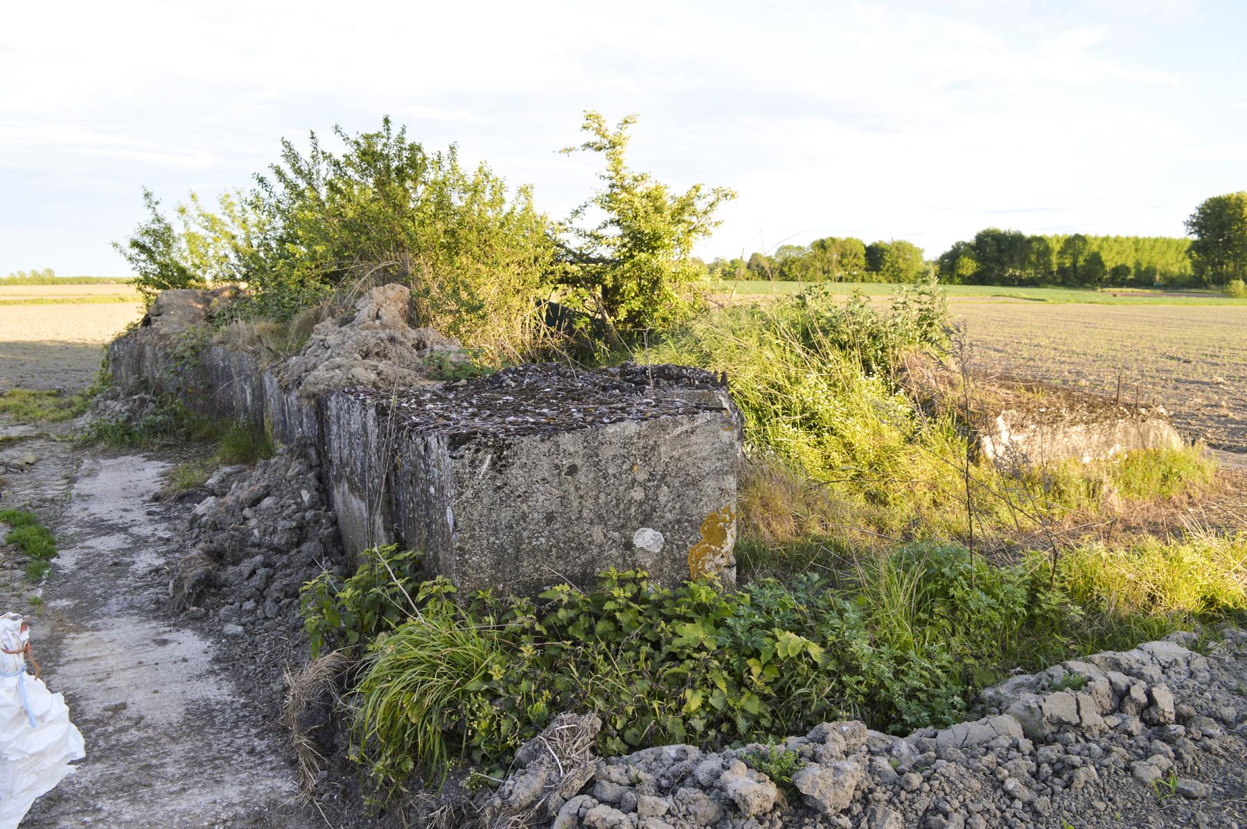 Ligne Maginot - BEF 389 - LA POSTERIE SUD EST - (Blockhaus pour canon) - 