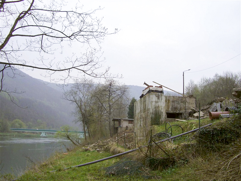 Ligne Maginot - BB43 - TRESSIGNY - (Blockhaus pour canon) - Pendant les travaux