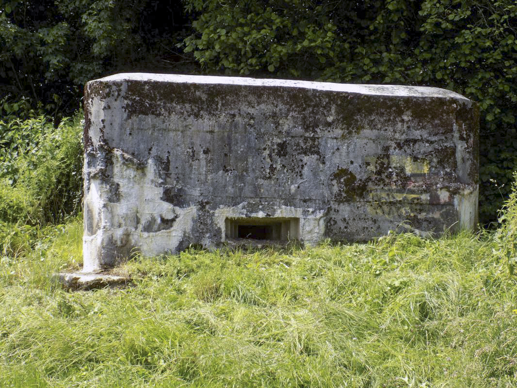 Ligne Maginot - BB72-C - LA COUPE DE LA PRE - (Blockhaus pour canon) - Face est, créneau FM/Obs