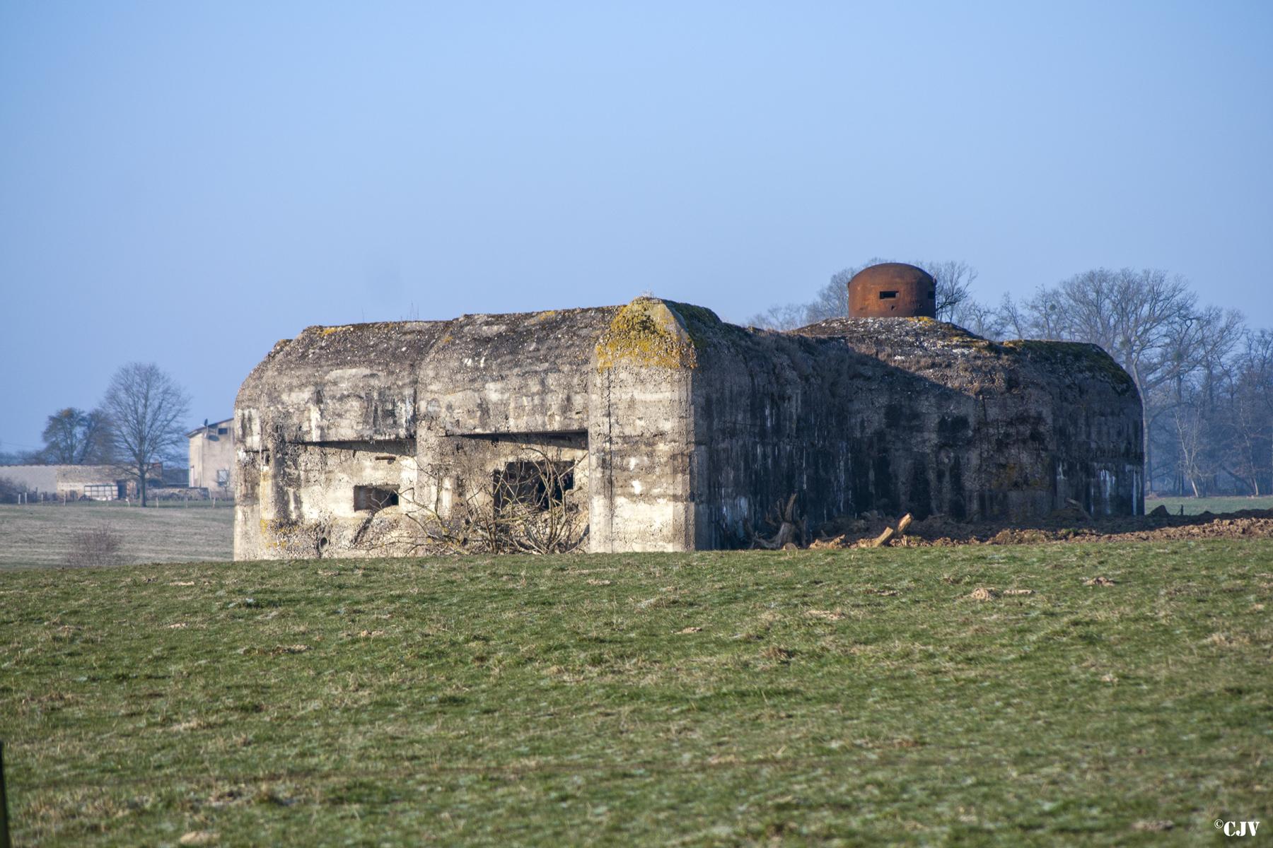 Ligne Maginot - CEZF-13 - FRANCALTROFF CENTRE - (Blockhaus lourd type STG / STG-FCR - Double) - 