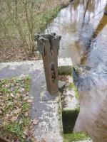 Ligne Maginot - DAMBACH SUD (BARRAGE 10) - (Inondation défensive) - Détail du pertuis