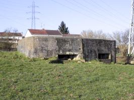 Ligne Maginot - BB77-B - LES HACHES EST - (Blockhaus pour canon) - Face frontale