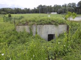 Ligne Maginot - BB78-C - GRANDE AYVELLE - (Blockhaus de type indéterminé) - L'arrière avec l'entrée