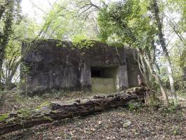 Ligne Maginot - AB8 - (Blockhaus pour canon) - La façade de tir d'action frontale