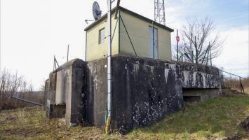 Ligne Maginot - AB9BIS - (Blockhaus pour canon) - Le blockhaus, coté créneau pour canon