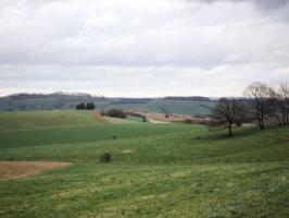 Ligne Maginot - 74 - LES FOURCHES - (Blockhaus lourd type STG / STG-FCR - Double) - Vue coté nord vers l'ouvrage de la Ferté