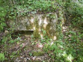 Ligne Maginot - LA FOURCHETTE - (Blockhaus pour arme infanterie) - Poste de mitrailleuse de gauche