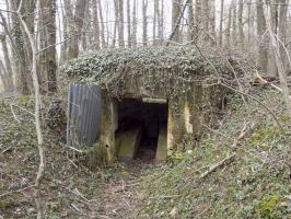 Ligne Maginot - 4B - LES ENTRECOURS NORD - (Blockhaus pour canon) - L'entrée AC