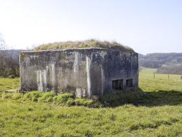 Ligne Maginot - 9A - ROUTE DE ROUVROY - (Blockhaus pour canon) - Faces droite / frontale